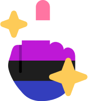 genderfluid_middle_finger emote for Discord