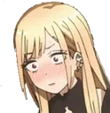 Embarrassed_Marin emote for Discord