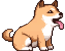 PixelShiba emote for Discord