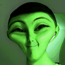 YannAlienSmile emote for Discord