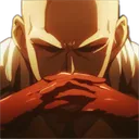 SaitamaSerious emote for Discord