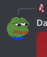 dankmeme emote for Discord