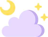 Kawaii_Moon_and_Stars emote for Discord