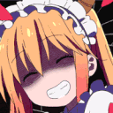TohruAngry emote for Discord