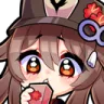 HuTaoSip emote for Discord