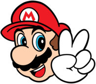 Mario_peace emote for Discord