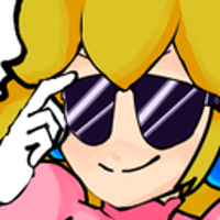PeachCool emote for Discord