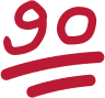 90 emote for Discord
