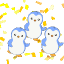 celebrate_pengu emote for Discord