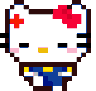 hellokittyangry emote for Discord