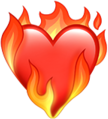 heartonfire emote for Discord