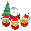 penguxmassong emote for Discord
