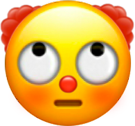 clowneyeroll emote for Discord