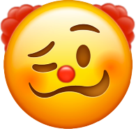 clownwoozy emote for Discord