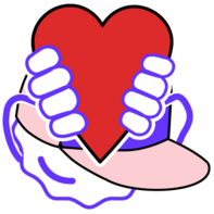 POAPathonHeart emote for Discord