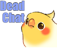 BirdDeadChat emote for Discord
