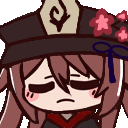 Hutao_sad emote for Discord