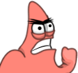 Patrick_RAGE emote for Discord