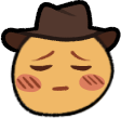 sad_yeehaw emote for Discord