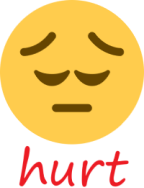 pensiveHurt emote for Discord