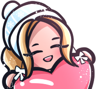 Snow_aesthetic_heart emote for Discord
