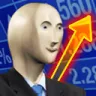 stonks emote for Discord