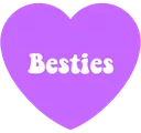 Besties_Heart emote for Discord