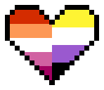 pixelheart_nbylesbian emote for Discord