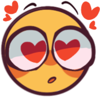 Heart_eyes emote for Discord