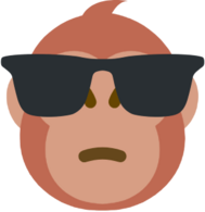 cool_monkey emote for Discord