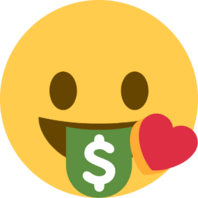 love_money emote for Discord