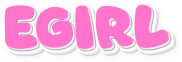 Egirltext emote for Discord