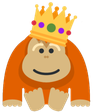 OrangutanKing emote for Discord
