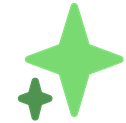 GreenSparkles emote for Discord