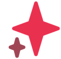 RedSparkles emote for Discord