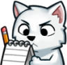 foxnote emote for Discord