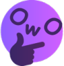 OwO emote for Discord