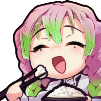 Mitsuri_Eat emote for Discord