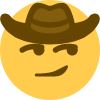 smirk_cowboy emote for Discord
