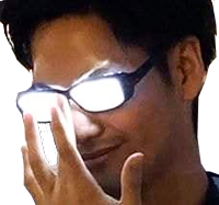 SHINE_GLASSES emote for Discord