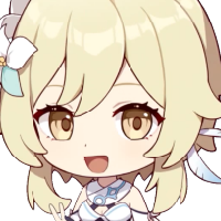 Chibi_Lumine_Smile emote for Discord