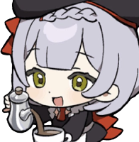 Chibi_Noelle_Pour emote for Discord