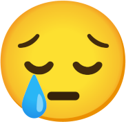 PensiveTear emote for Discord