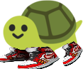 google_turtle_drip emote for Discord