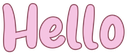 WordHello emote for Discord