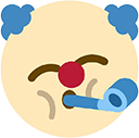 clownparty emote for Discord