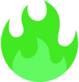 green_fire emote for Discord