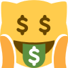 money_omg emote for Discord