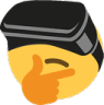 ThinkingVR emote for Discord