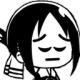 kaguyapensive emote for Discord